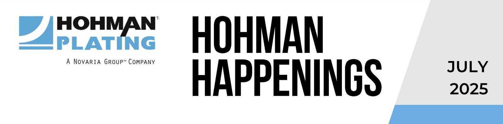 Hohman Plating Newsletter, July 2025